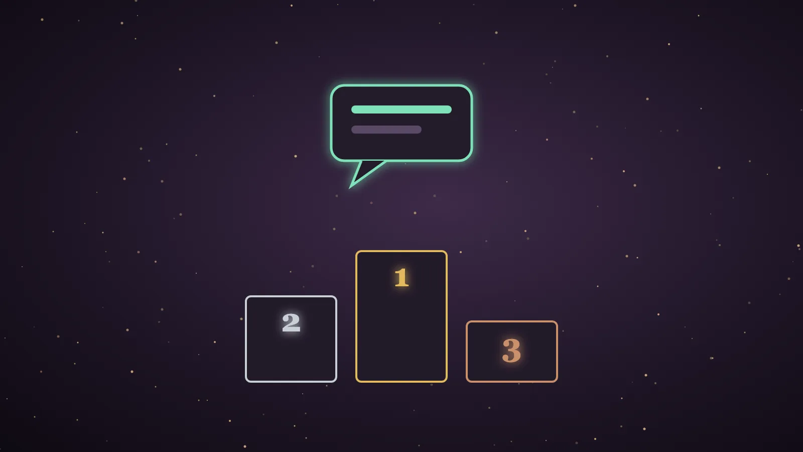 A glowing map of the United Kingdom in a dark aubergine room with eight golden light beams rising from cities into a floating AI answer box, illustrating the best AEO thought leaders UK