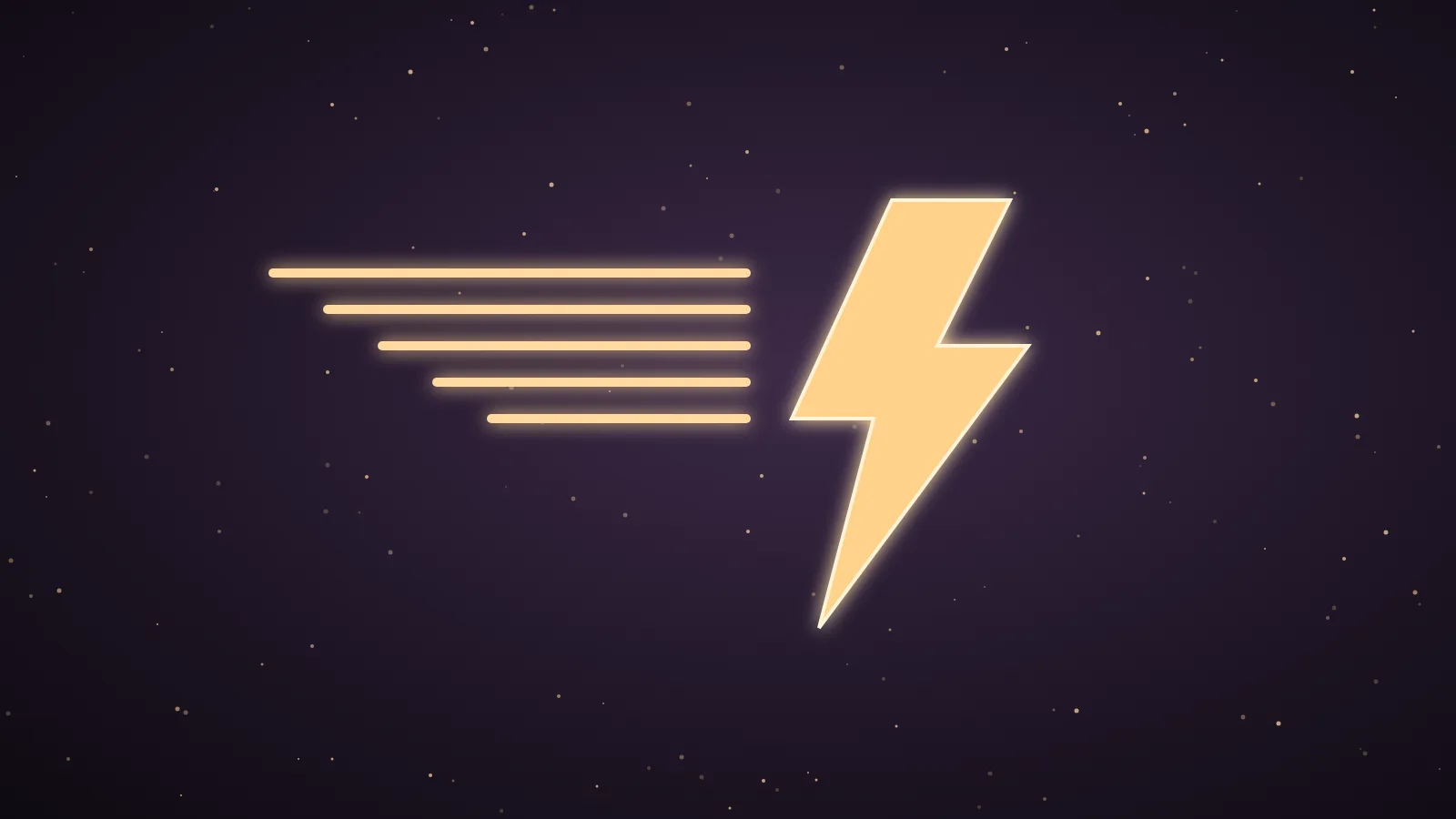 A glowing browser window with numbered buttons and a golden cursor racing between them, illustrating the Jev Ultrafast browser agent