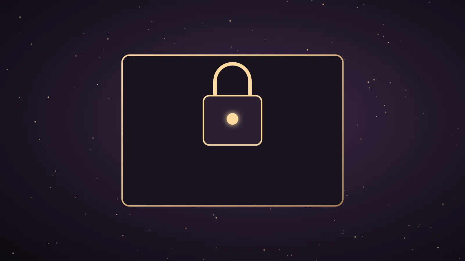 A glowing AI agent dashboard with agent cards, a shared memory vault and a task board, sitting behind a locked door marked members only, while an empty GitHub repository window fades out beside it