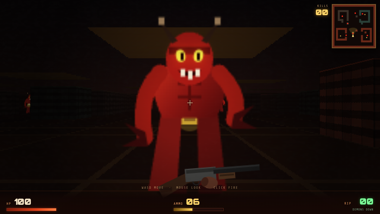 Grok 4.6 build of Doom