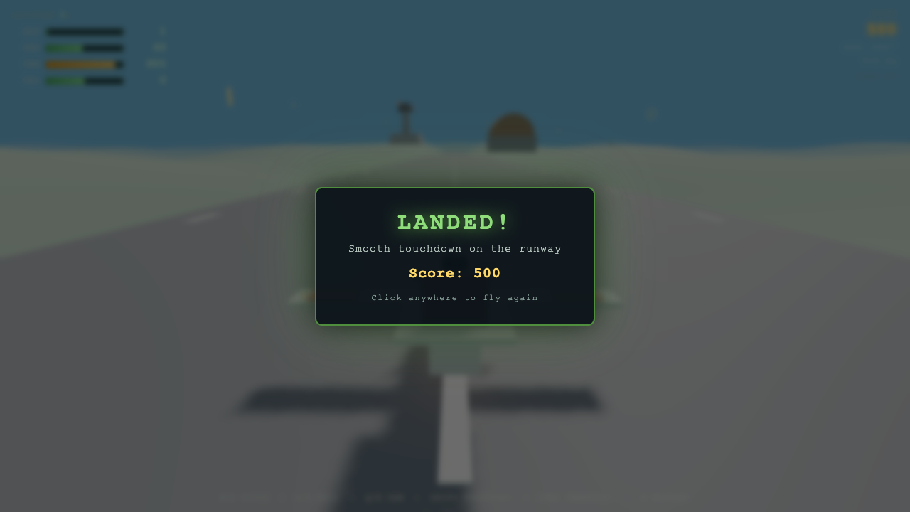 DeepSeek V4 Pro build of Flight Simulator
