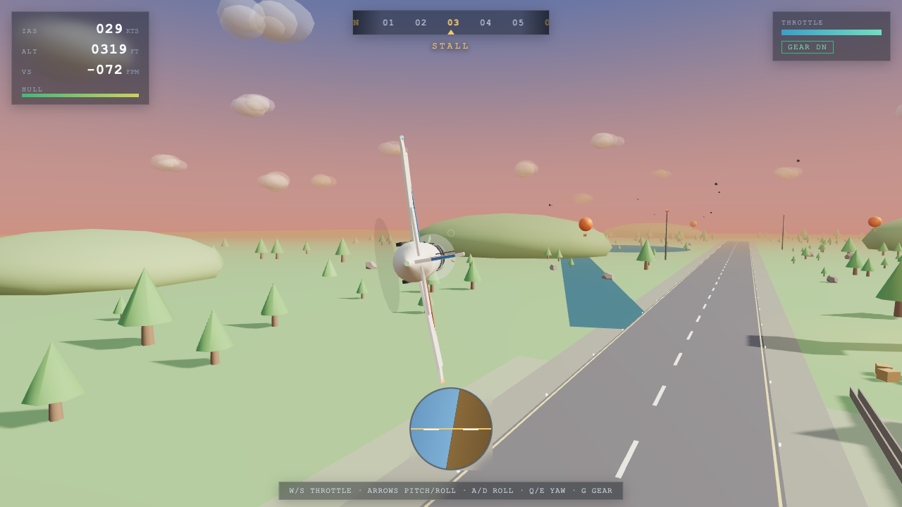 Grok 4.6 build of Flight Simulator