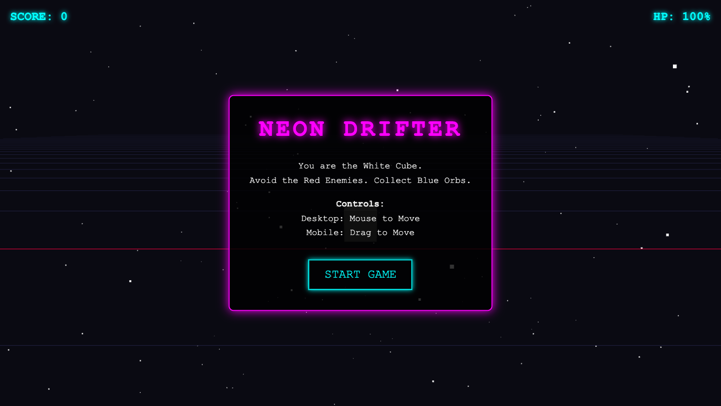 A playable browser game built one-shot