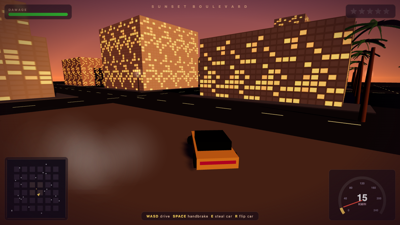 Claude Fable 5 build of GTA Drive