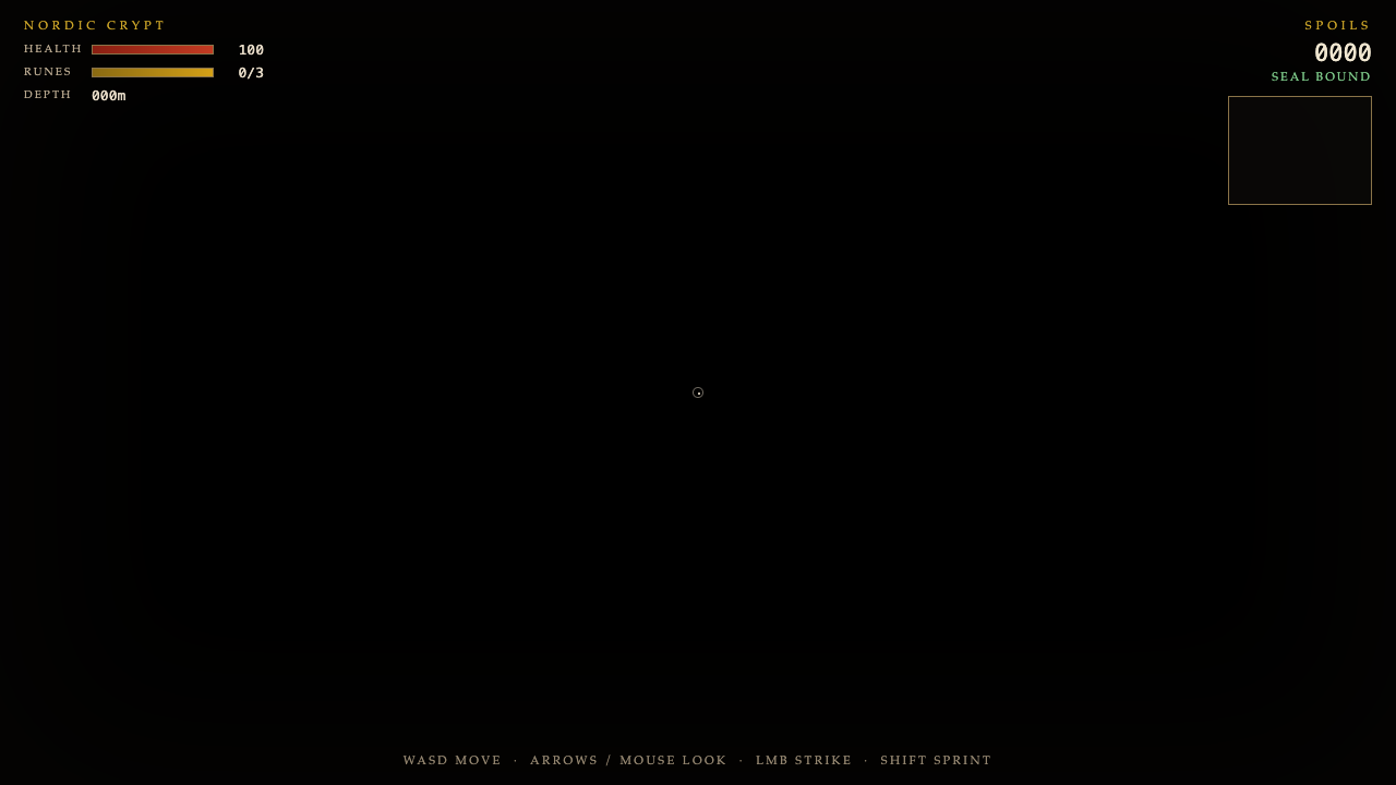 Grok 4.6 build of Nordic Crypt