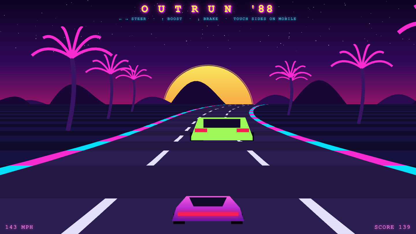 Claude Fable 5 build of Outrun