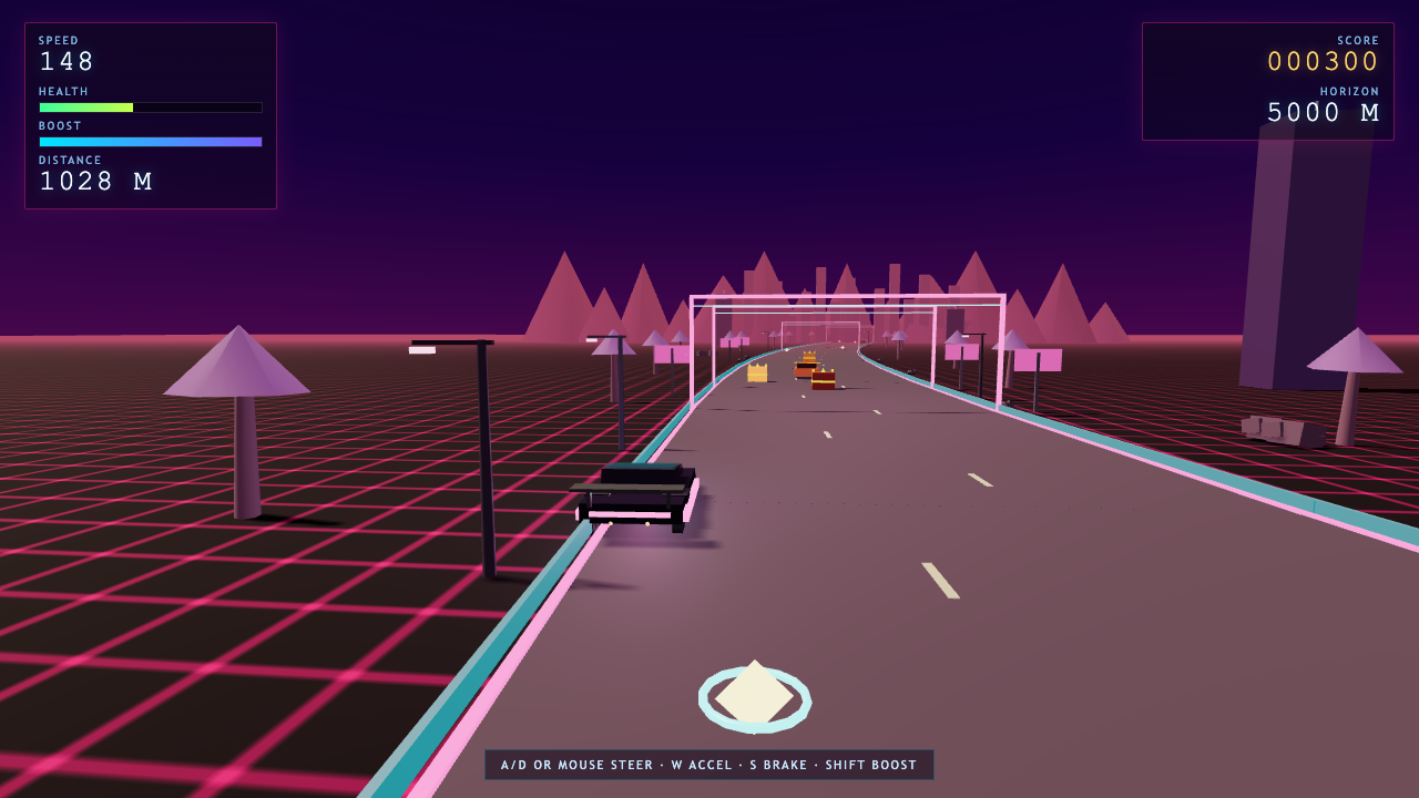 Grok 4.6 build of Outrun