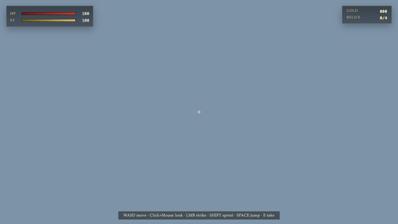 Grok 4.6 build of Skyrim-lite