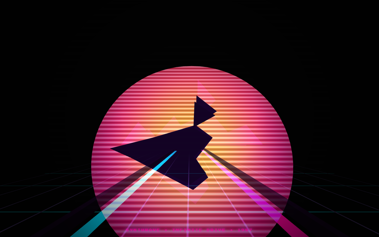 Grok synthwave