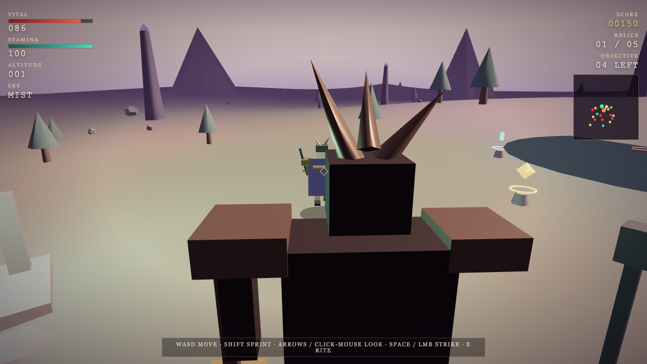 Grok 4.7 one-shot build of twilightvale — GoldieBench playtest frame