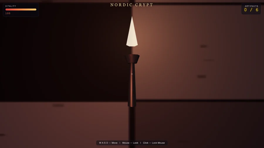 Nordic Crypt — one-shot build by DeepSeek V4 Flash
