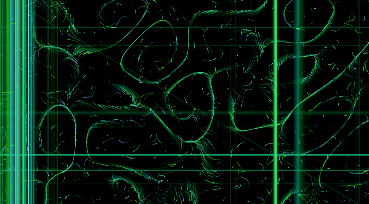 A generative flow-field art tool built by free AI