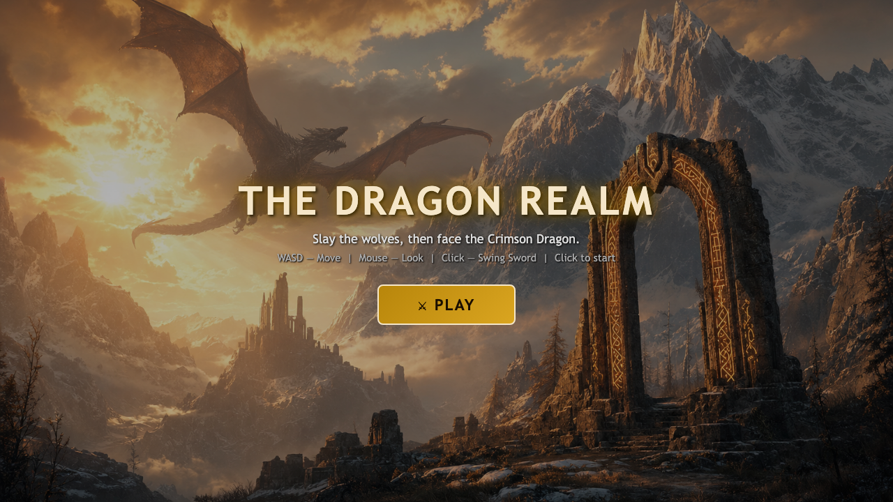 GLM-5.2 dragon realm 3D world
