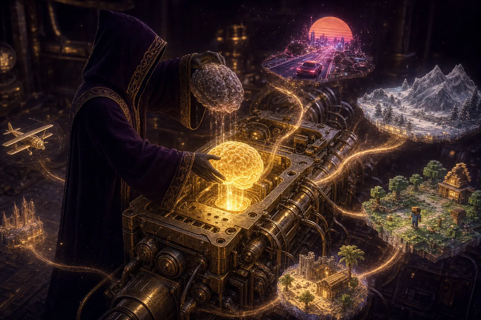 The One-Tenth Engine — Grok 4.6 games benchmark