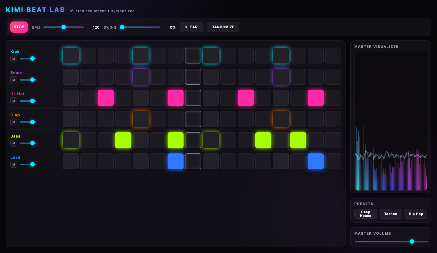 Beat Lab — a drum machine