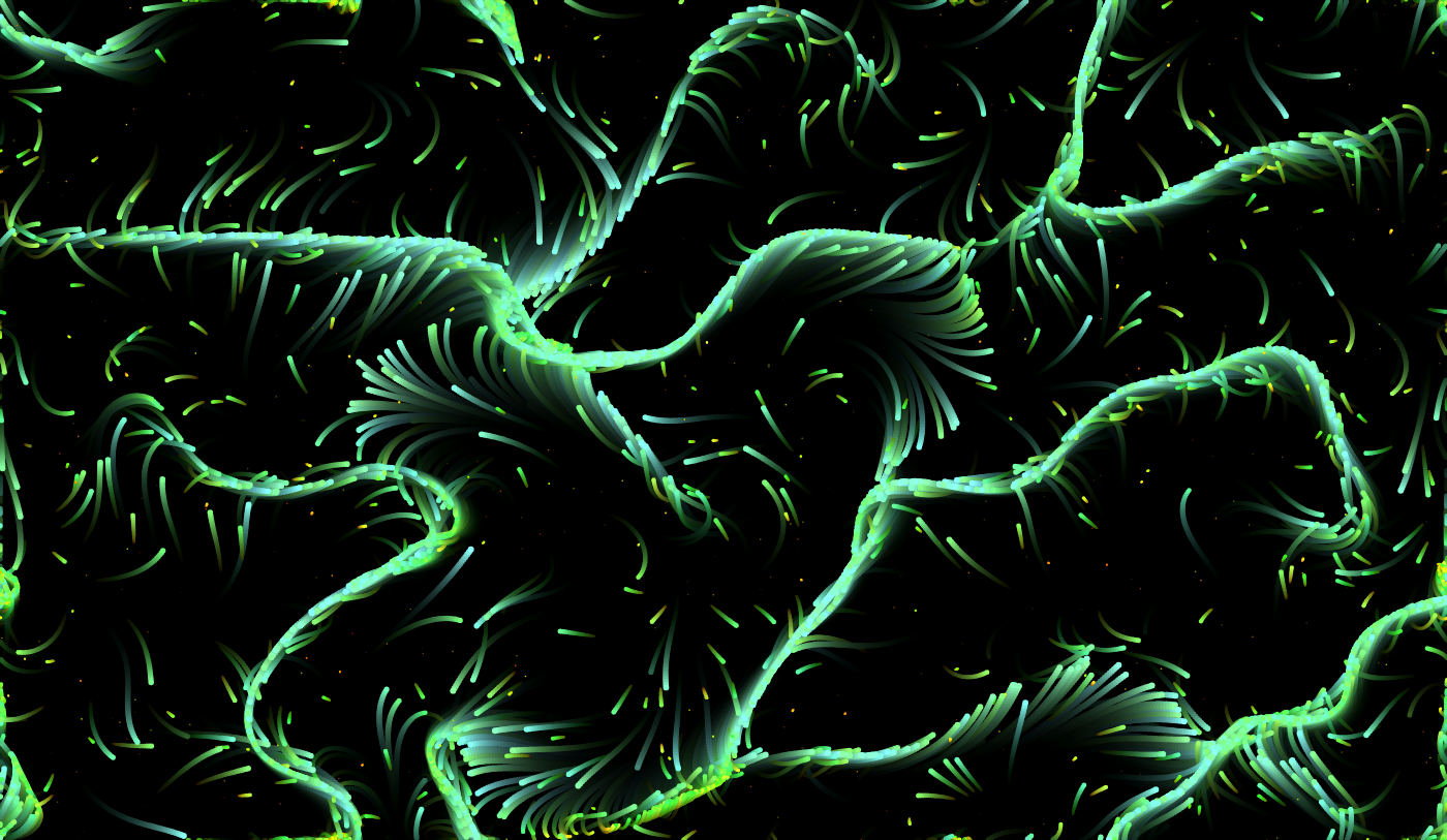 Flow-field art