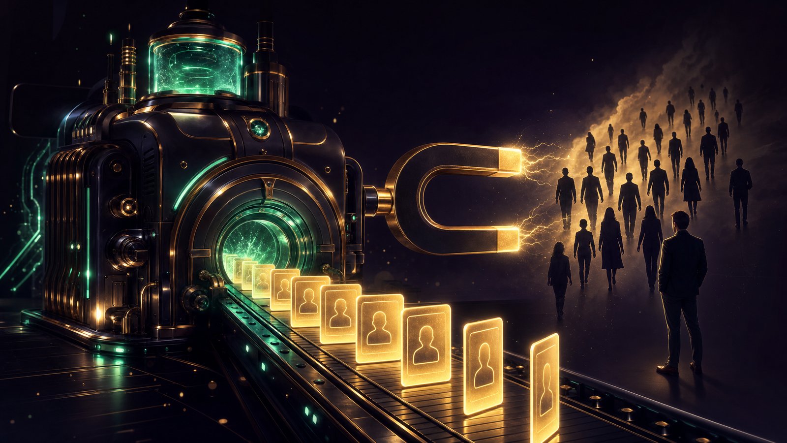 The Lead Machine — describe your client, get verified leads + outreach