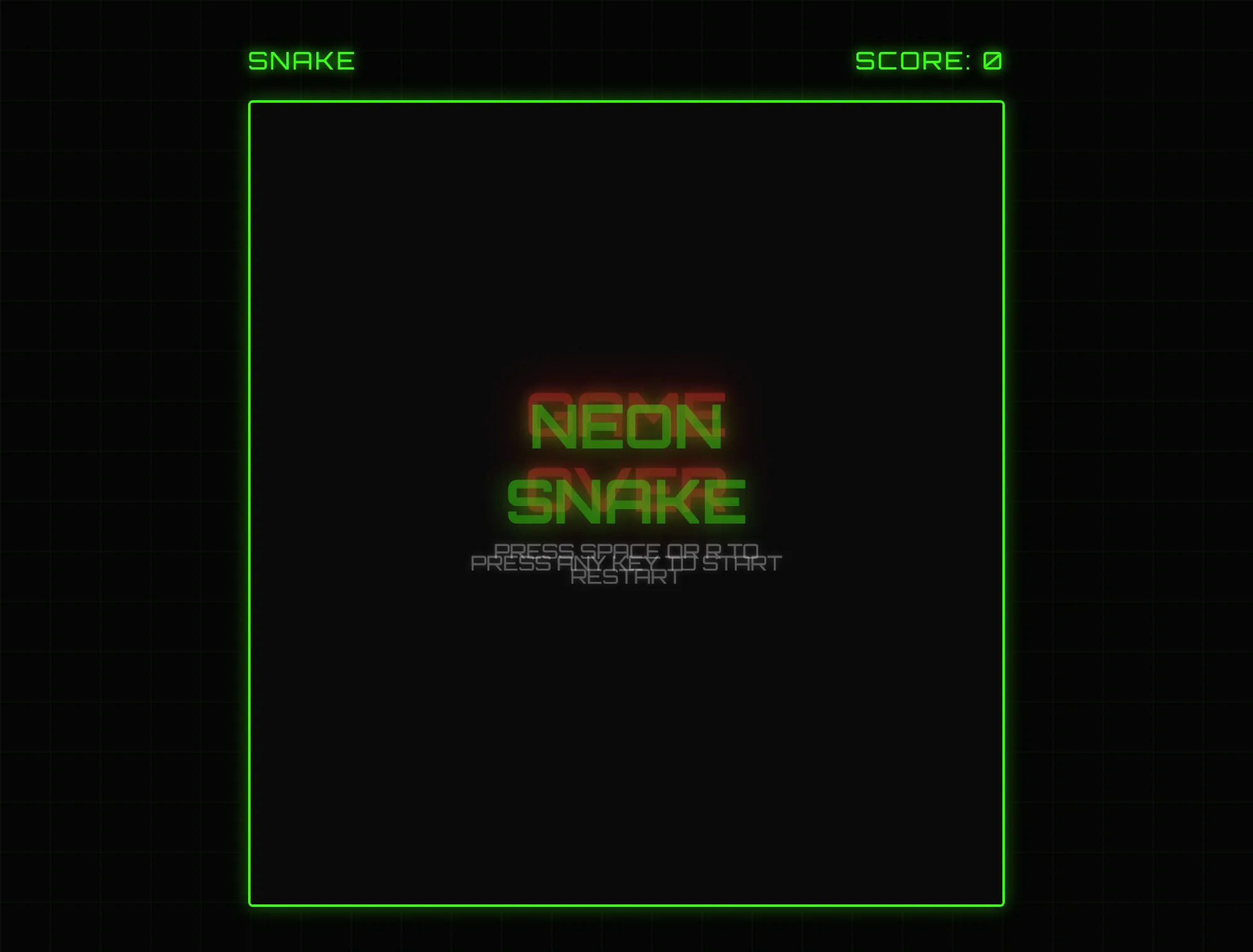 Snake game built by Ornith-9B