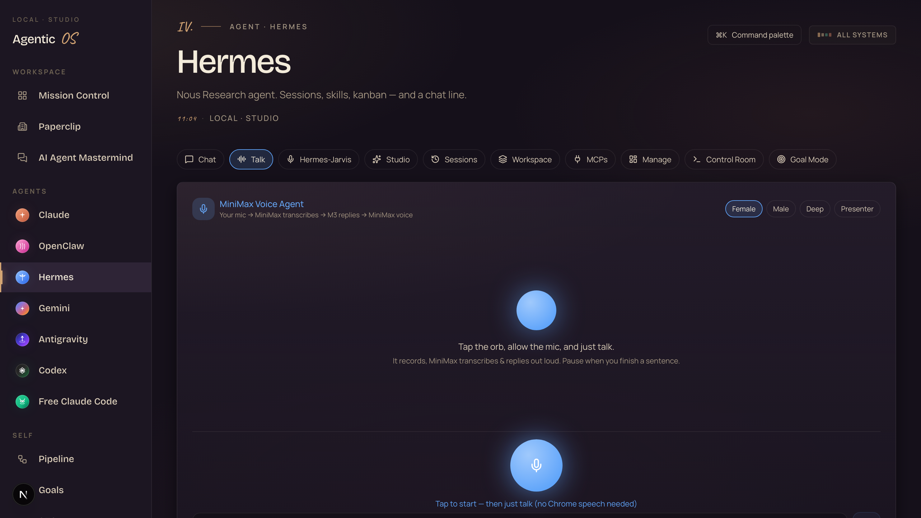 The voice line — call your agent with ElevenLabs