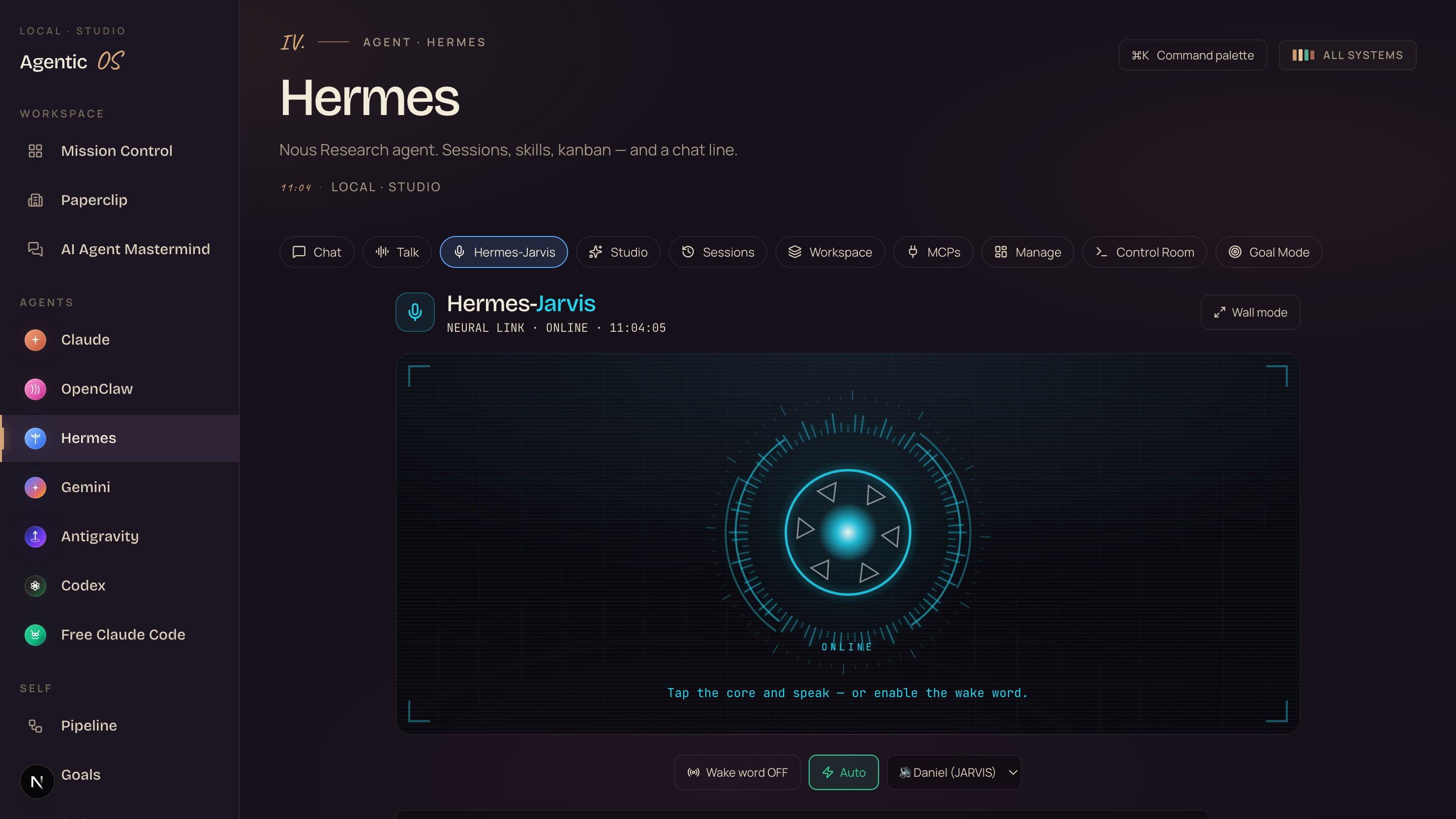Hermes-Jarvis — the voice agent