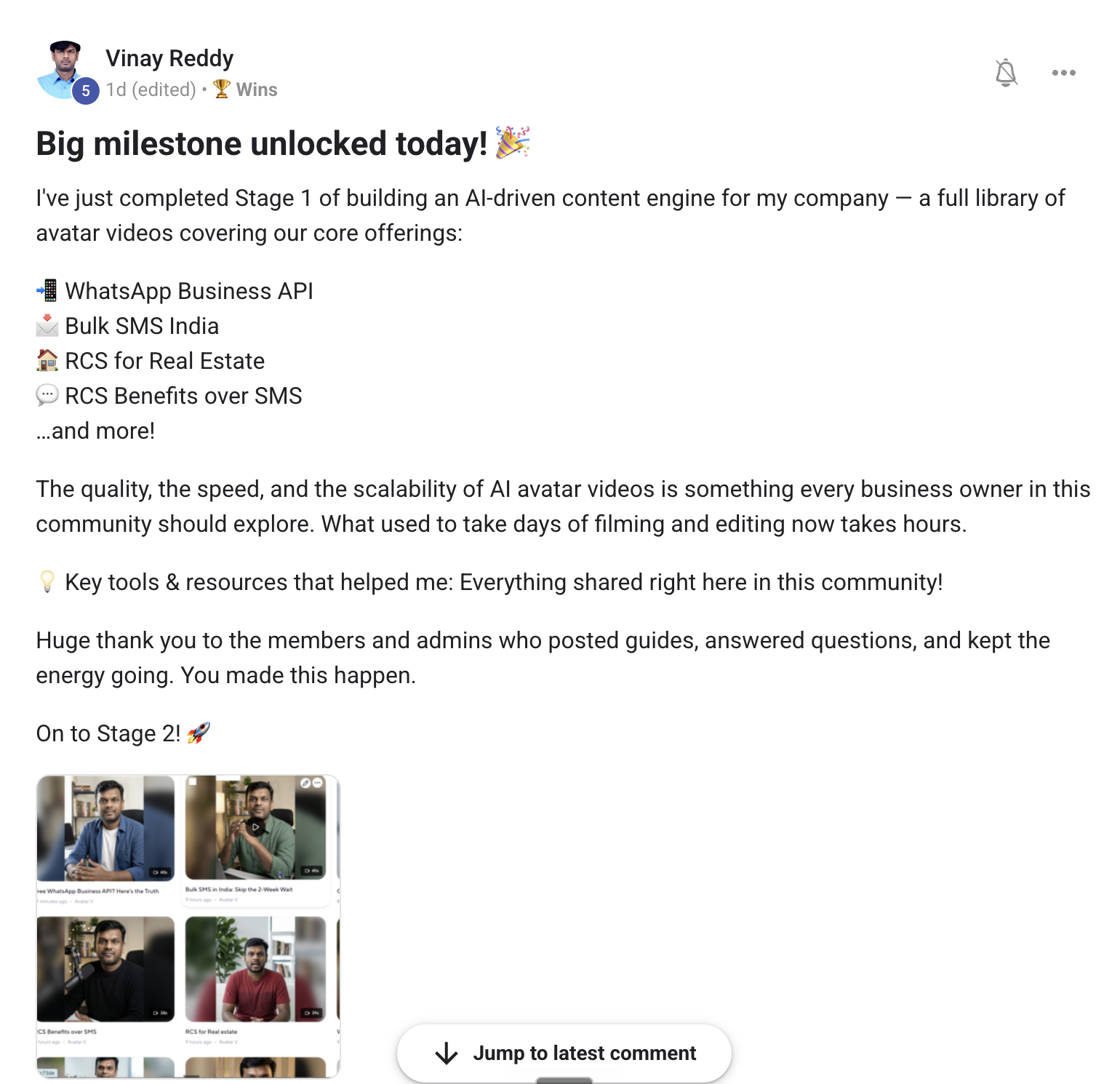 AI Profit Boardroom member testimonial #54