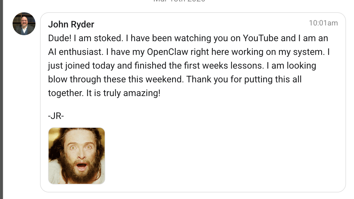 AI Profit Boardroom member testimonial #46