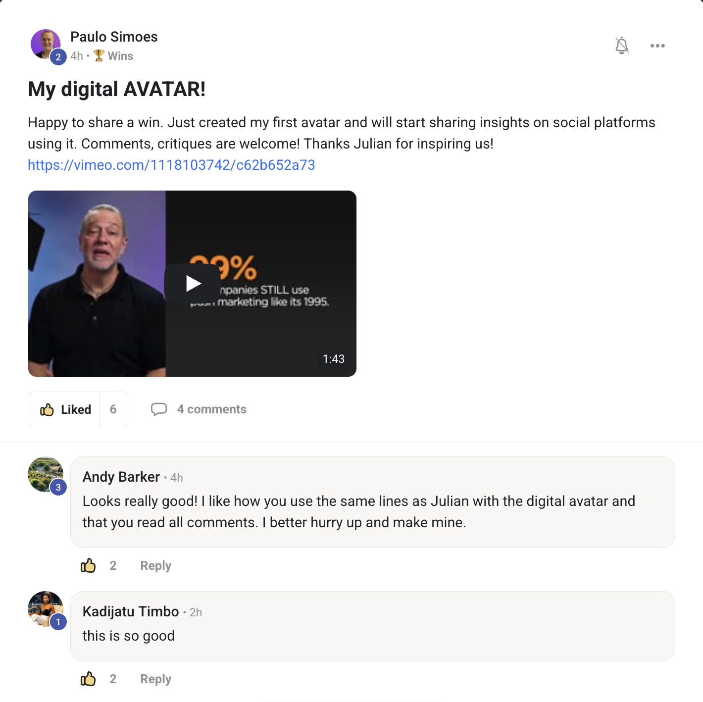 AI Profit Boardroom member testimonial #161