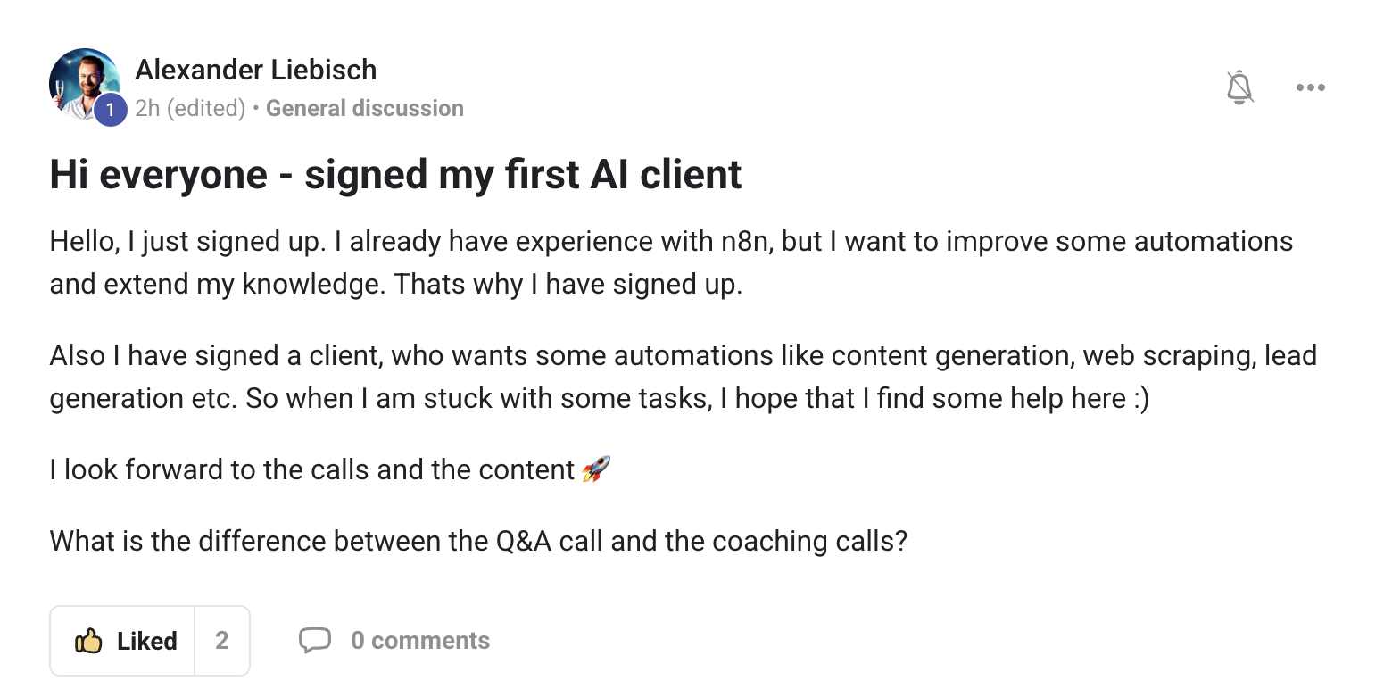 AI Profit Boardroom member testimonial #199
