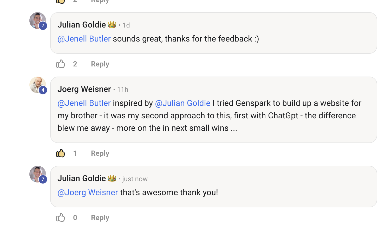 AI Profit Boardroom member testimonial #144