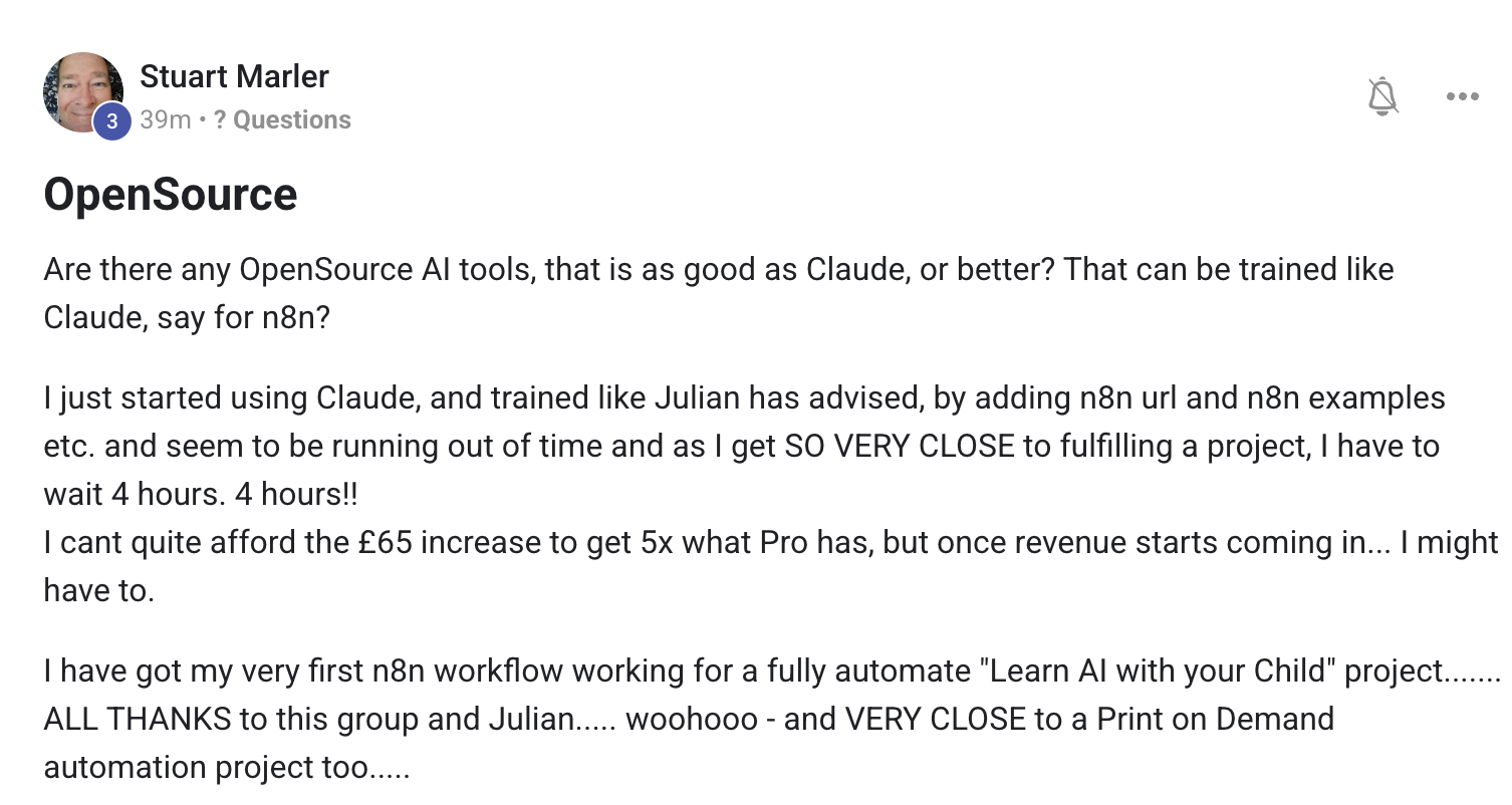 AI Profit Boardroom member testimonial #208