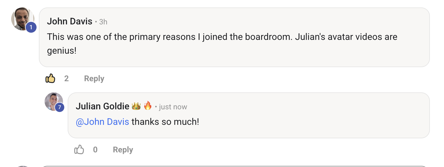 AI Profit Boardroom member testimonial #129