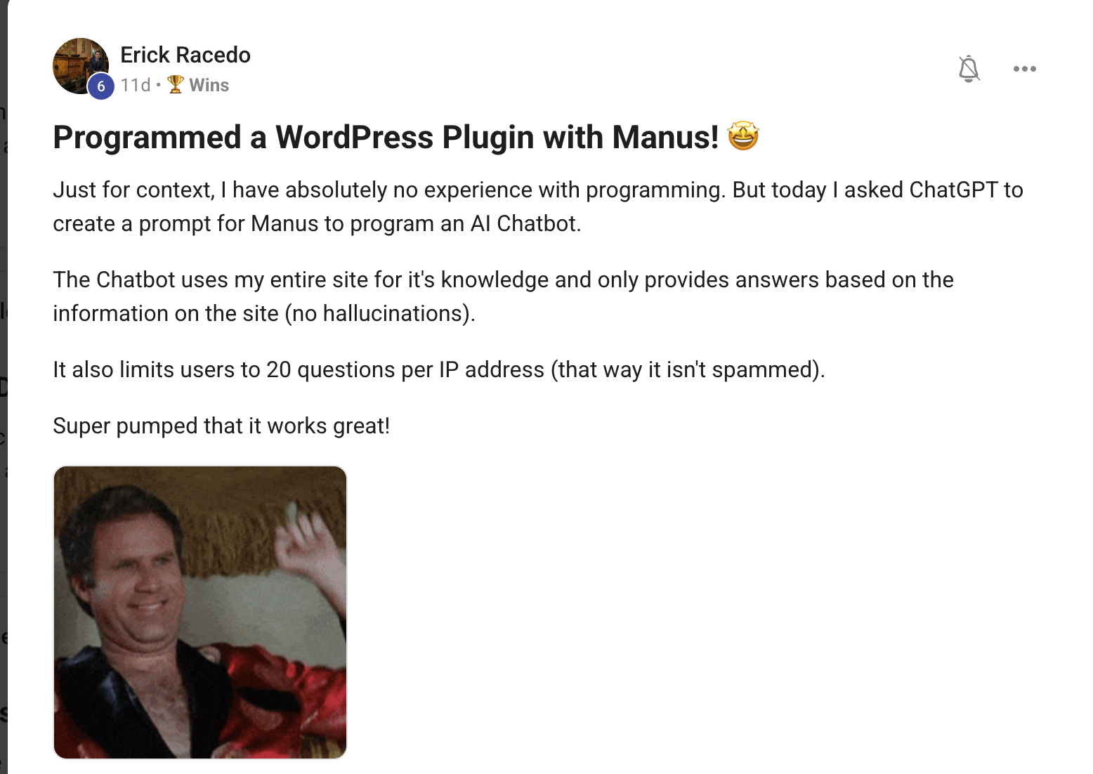 AI Profit Boardroom member testimonial #82