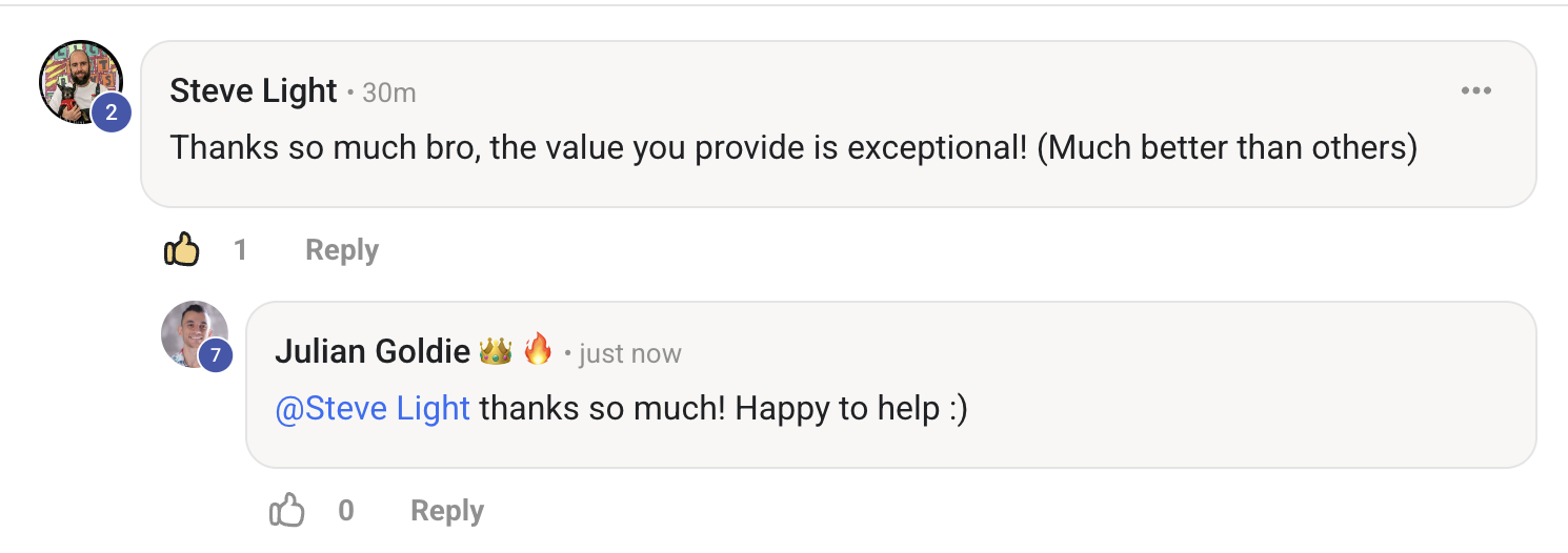 AI Profit Boardroom member testimonial #128