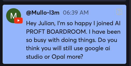 AI Profit Boardroom member testimonial #88