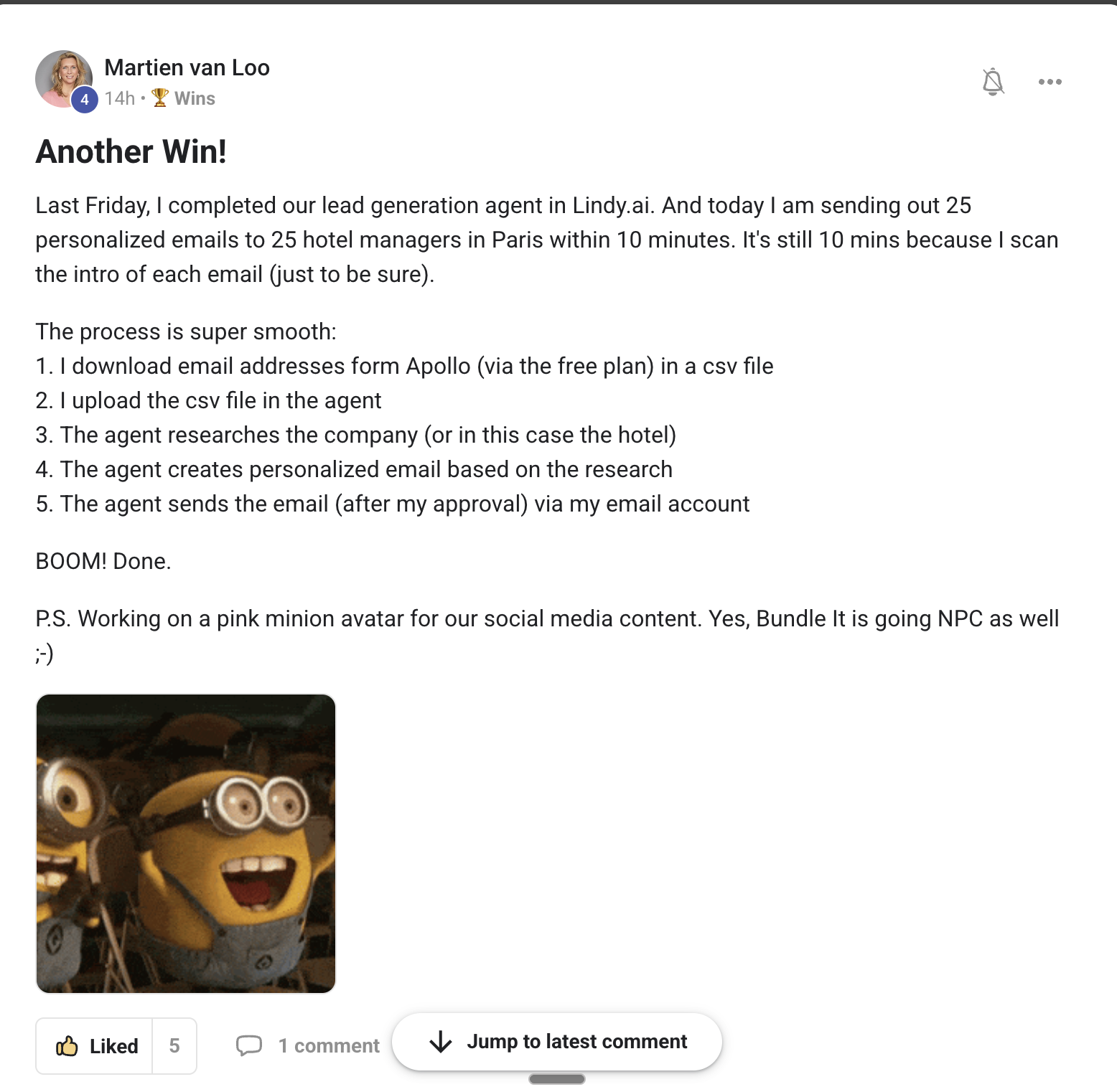 AI Profit Boardroom member testimonial #167