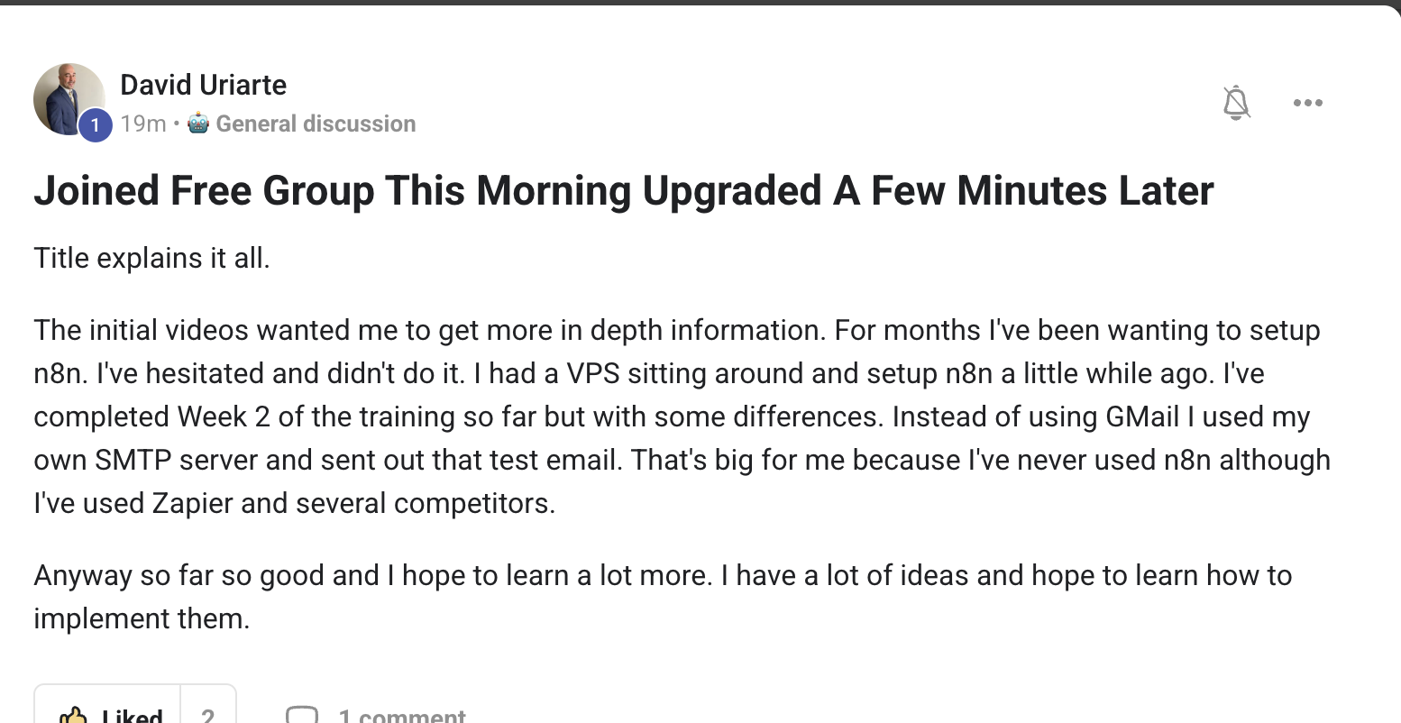 AI Profit Boardroom member testimonial #97