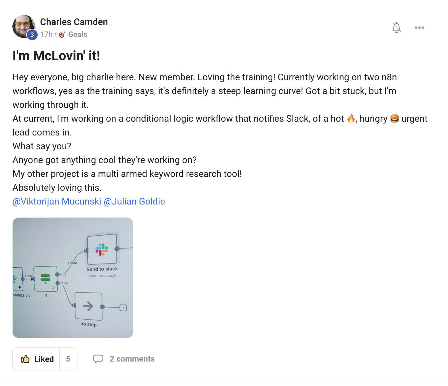 AI Profit Boardroom member testimonial #130