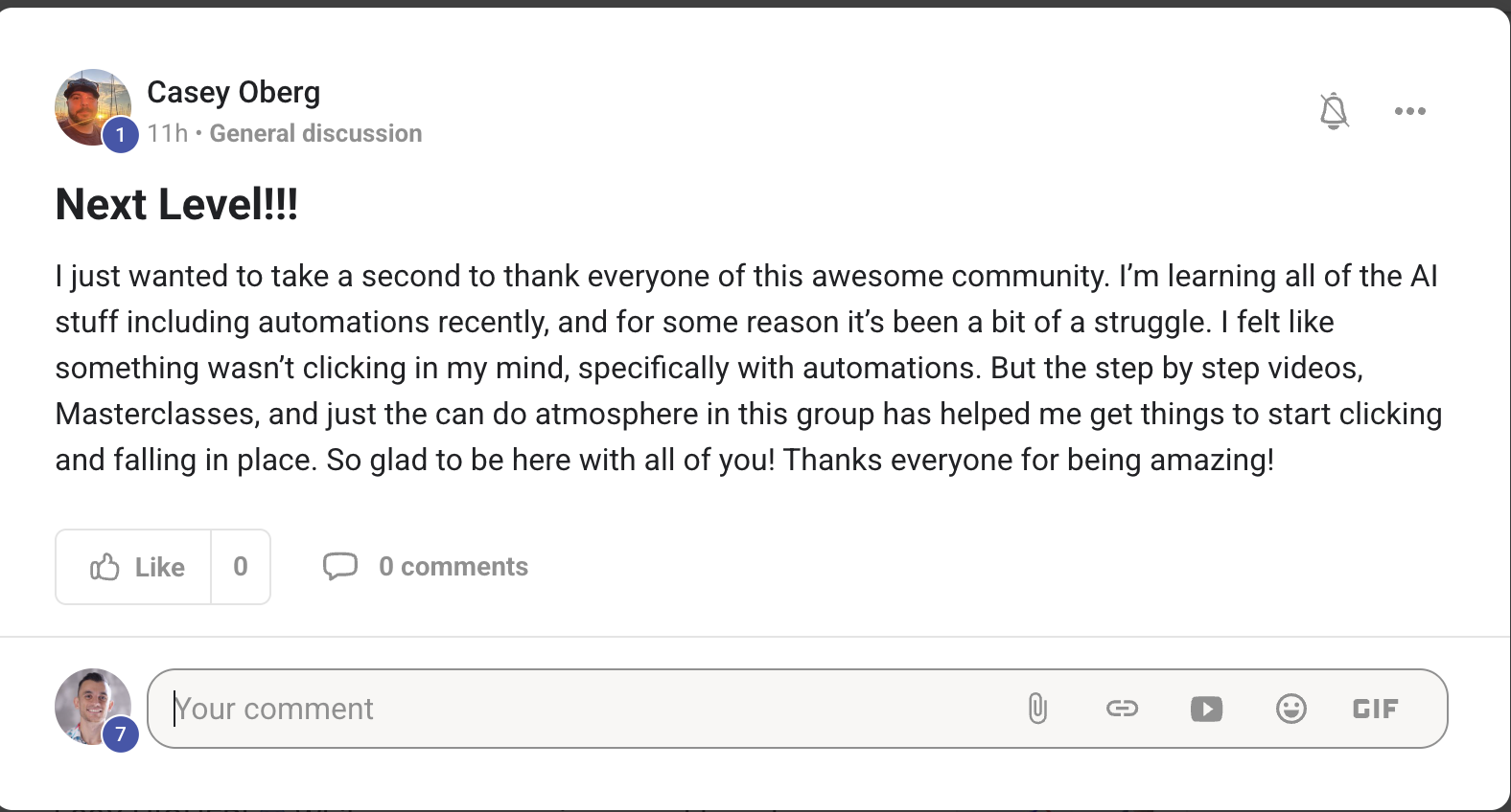AI Profit Boardroom member testimonial #195