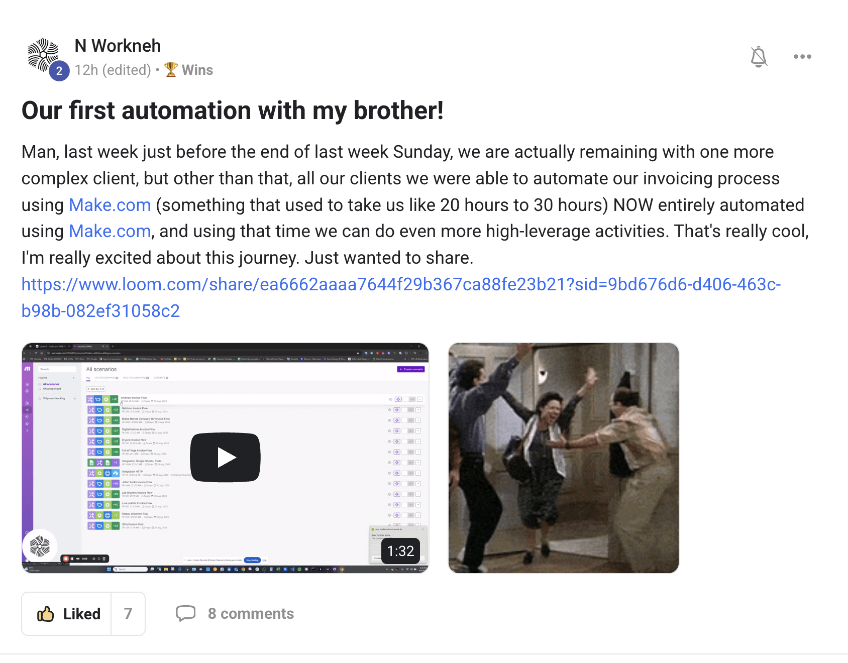 AI Profit Boardroom member testimonial #170