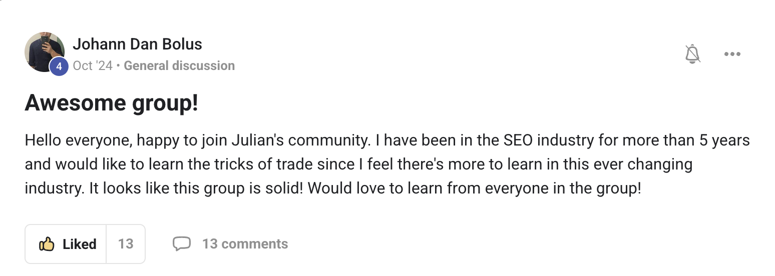 AI Profit Boardroom member testimonial #18