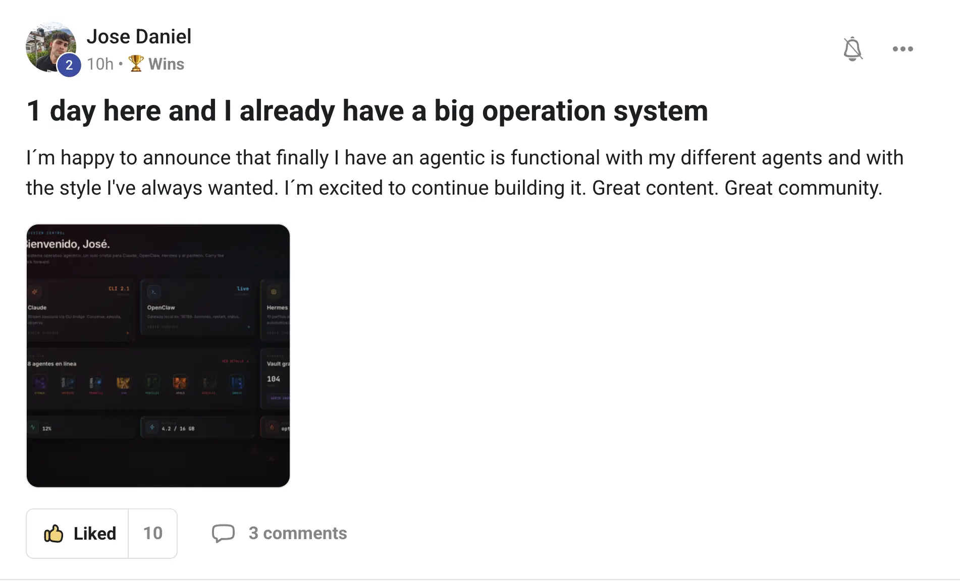 AIPB member win #107 — real screenshot