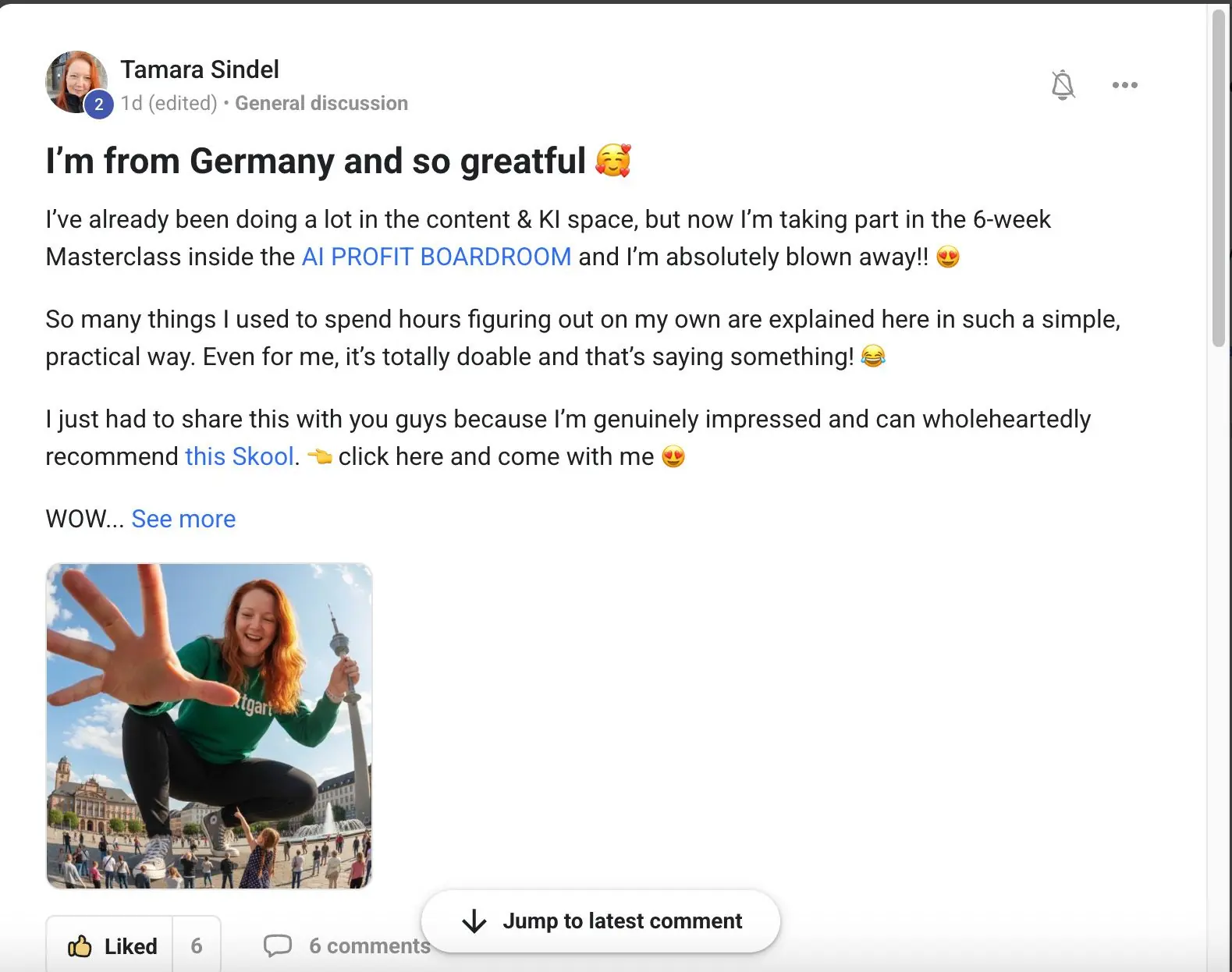 AIPB member win #163 — real screenshot