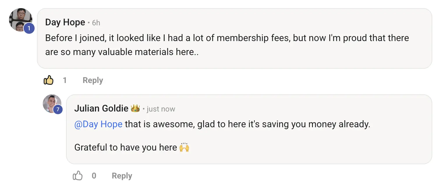 AIPB member win #205 — real screenshot