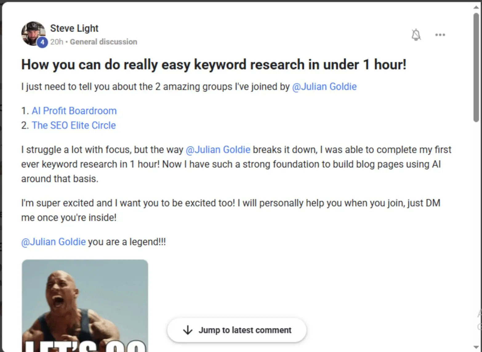 AIPB member win #211 — real screenshot