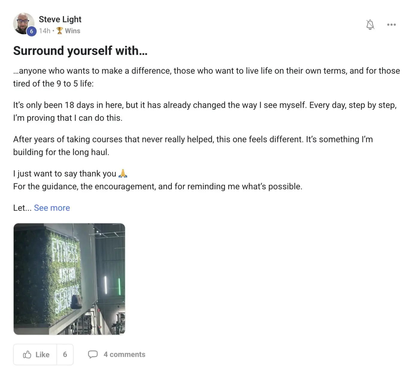 AIPB member win #219 — real screenshot