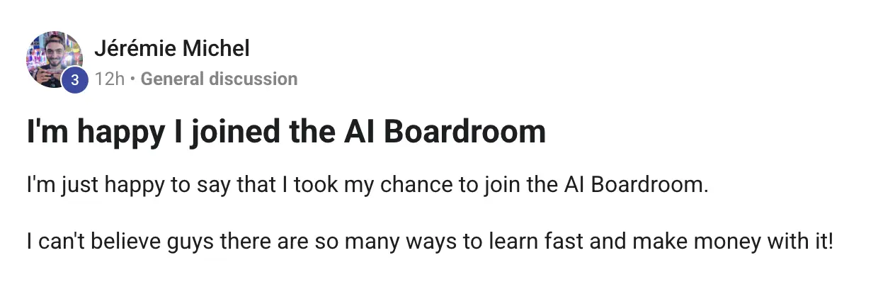 AIPB member win #254 — real screenshot