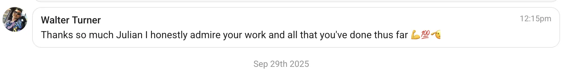 AIPB member win #269 — real screenshot