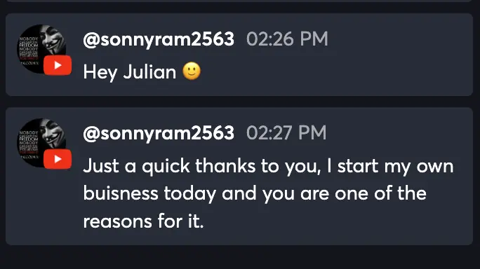 AIPB member win #273 — real screenshot