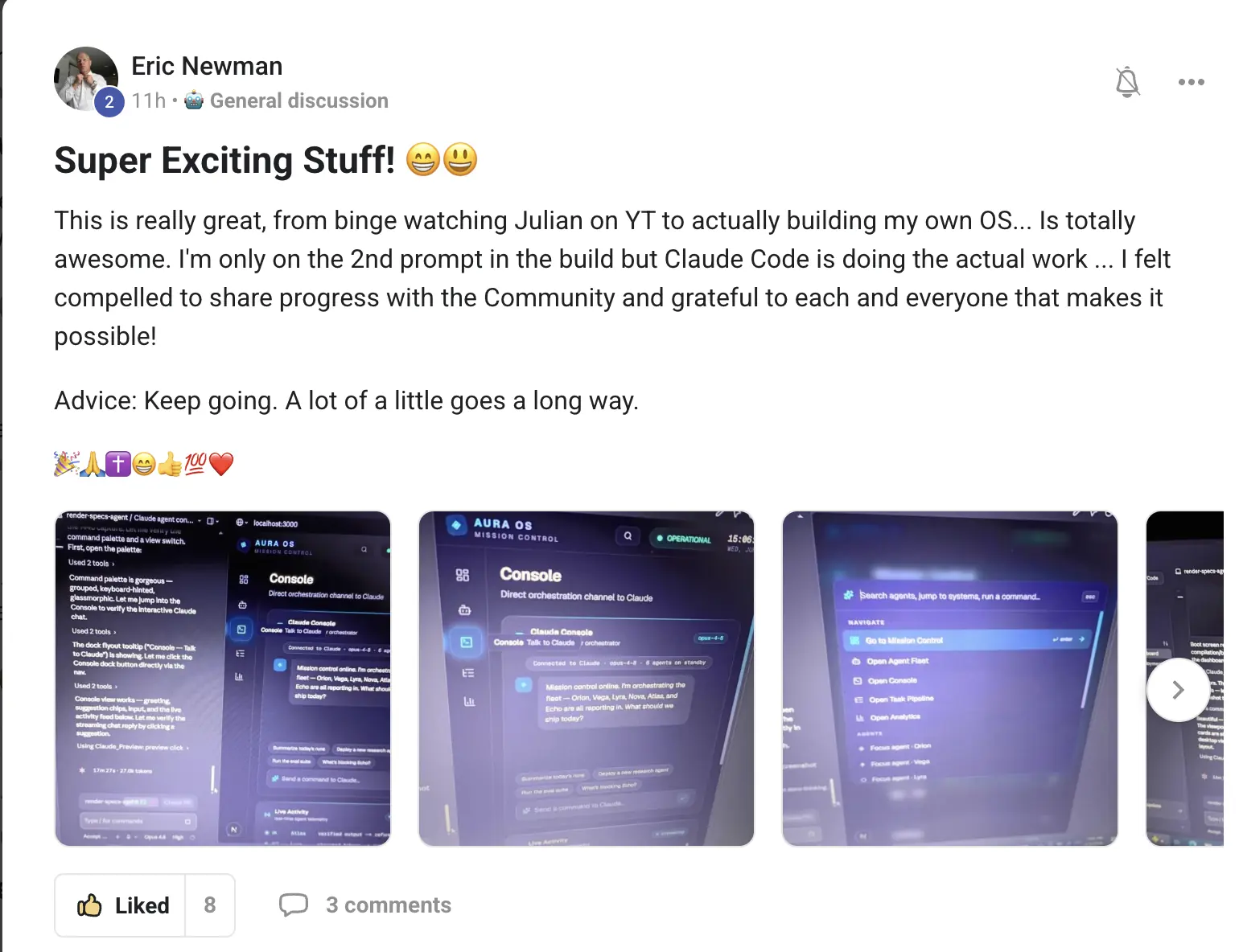 AIPB member win #6 — real screenshot