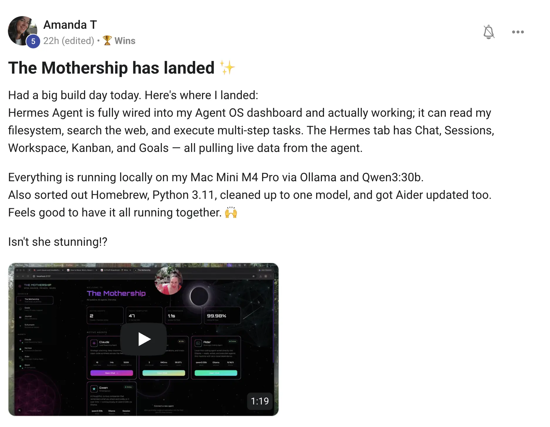 AIPB member win #8 — real screenshot